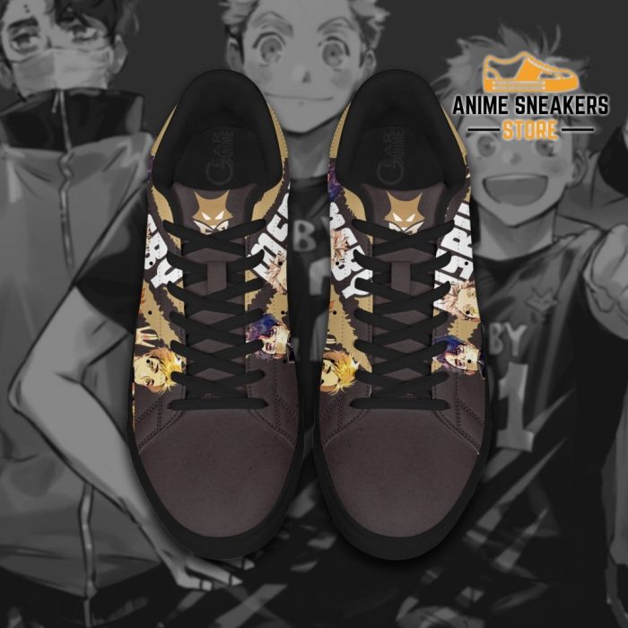 Haikyu Msby Skate Shoes Black Haikyu!! Custom Anime