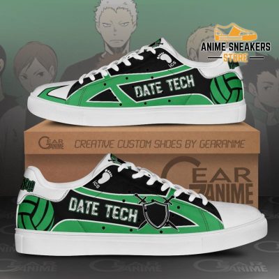 Date Tech High Skate Shoes Haikyuu Anime Custom Pn10 Men / Us6