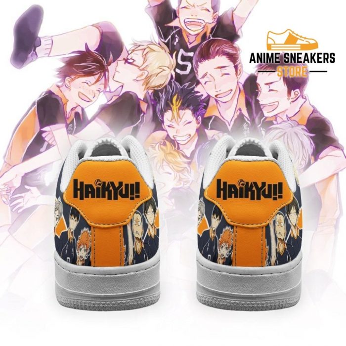 Haikyuu Karasuno Sneakers Team Anime Shoes Air Force