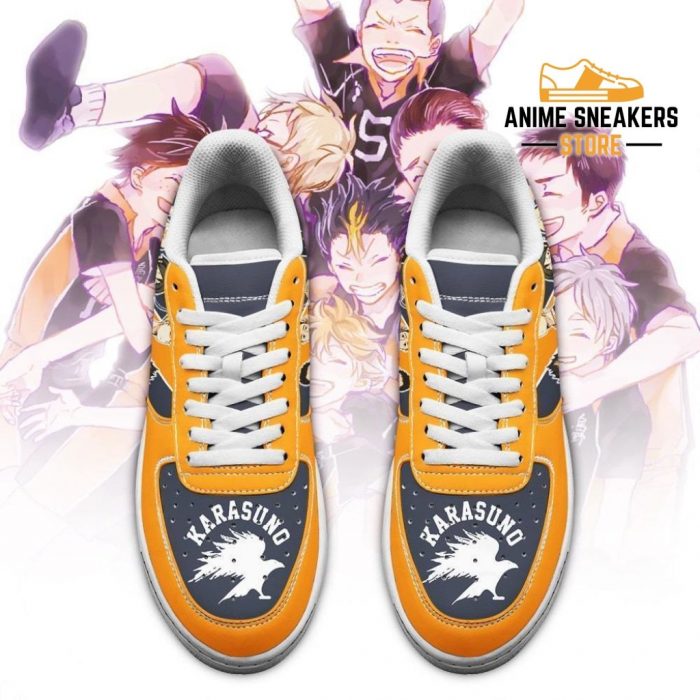 Haikyuu Karasuno Sneakers Team Anime Shoes Air Force