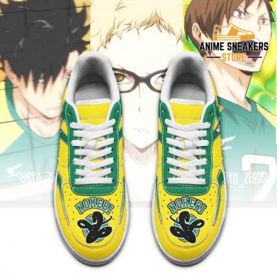 Haikyuu Nohebi Academy Sneakers Uniform Anime Shoes Air Force