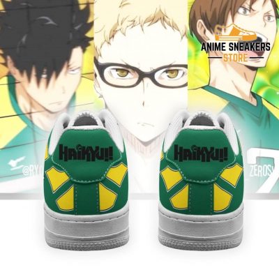 Haikyuu Nohebi Academy Sneakers Uniform Anime Shoes Air Force