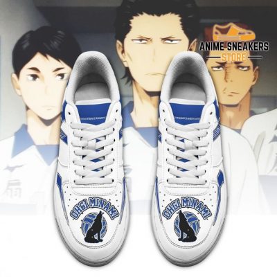 Haikyuu Ohgiminami High Sneakers Uniform Anime Shoes Air Force