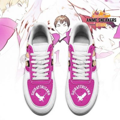 Haikyuu Shiratorizawa Academy Sneakers Team Anime Shoes Air Force