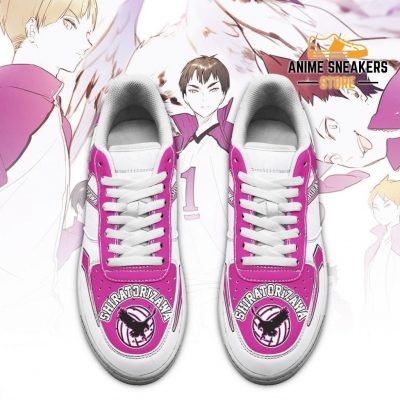 Haikyuu Shiratorizawa Academy Sneakers Uniform Anime Shoes Air Force