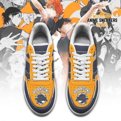Haikyuu Karasuno High Sneakers Uniform Anime Shoes Air Force