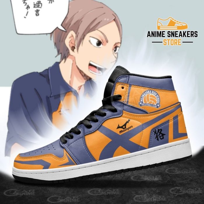 Mujinazaka High Sneakers Haikyuu Custom Anime Shoes Mn10 Jd