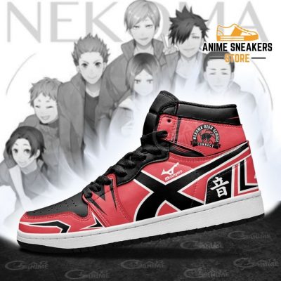 Nekoma High Sneakers Haikyuu Anime Shoes Mn10 Jd