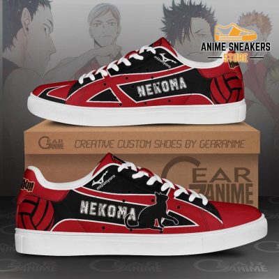 Nekoma High Skate Shoes Haikyuu Anime Custom Pn10 Men / Us6