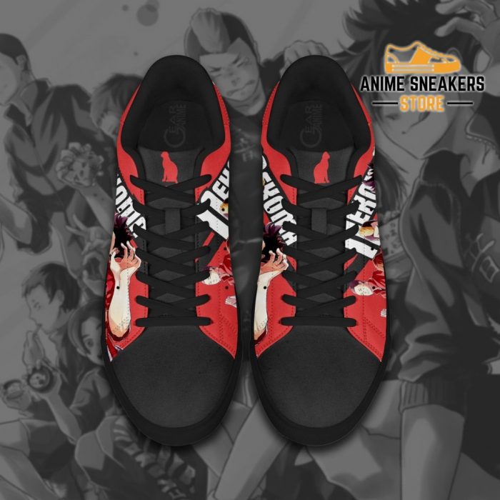 Haikyu Nekoma Skate Shoes Black Haikyu!! Custom Anime