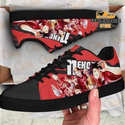 Haikyu Nekoma Skate Shoes Black Haikyu!! Custom Anime