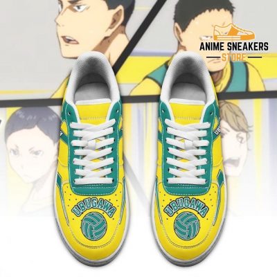 Haikyuu Ubugawa High Sneakers Uniform Anime Shoes Air Force