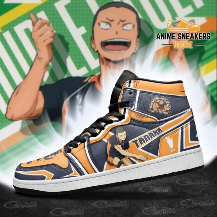 Karasuno Ryunosuke Tanaka Sneakers Haikyuu Custom Anime Shoes Jd