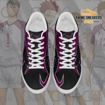 Shiratorizawa Academy Skate Shoes Haikyuu Anime Custom Pn10