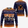Karasuno Ugly Christmas Sweater Haikyuu Anime Xmas Shirt VA10 Sweater / S Official Haikyuu Merch