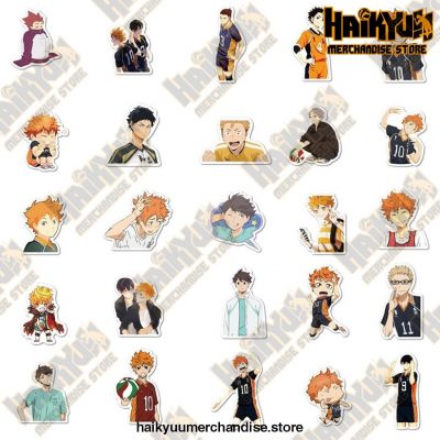 102Pcs Anime Haikyuu!! Stickers