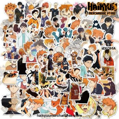 102Pcs Anime Haikyuu!! Stickers