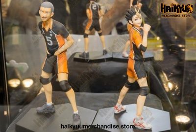 14Cm Haikyuu!! Tanaka Ryunosuke - Nishinoya Yuu Volleyball Pvc Action Figure 2Pcs
