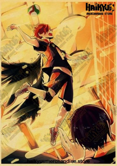 2021 Anime Haikyuu!! Retro Poster 42X30 Cm / E193 18