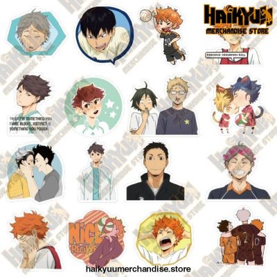 50Pcs/set Japan Anime Volleyball Haikyuu Stickers
