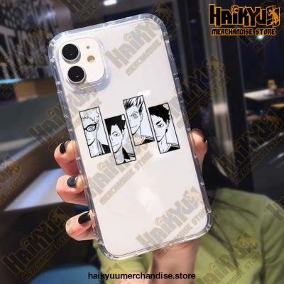 Anime Oya Haikyuu Phone Case For Iphone -4 / For Iphone Se 2020