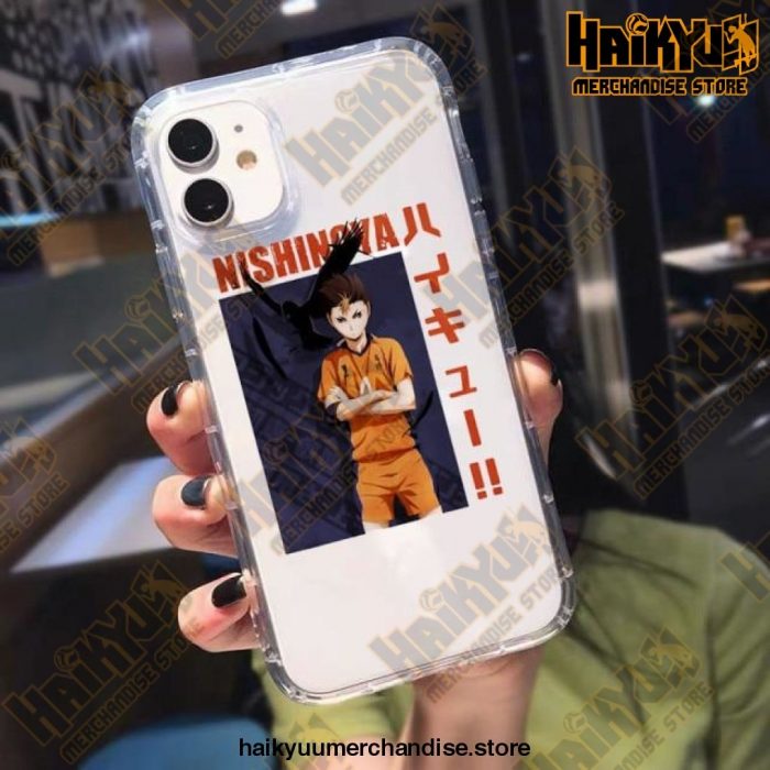 Anime Oya Haikyuu Phone Case For Iphone -5 / For Iphone Se 2020