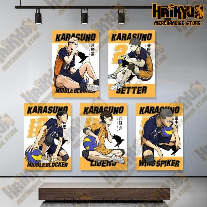 Canvas Hd Printed Haikyuu Pictures Wall Art