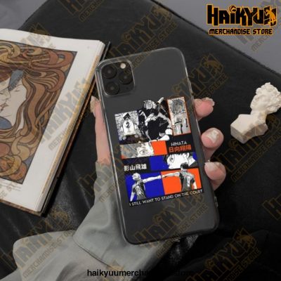 Cool Haikyuu Anime Clear Phone Case Style 3 / For Iphone 11