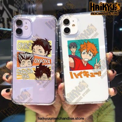 Cute Anime Oya Haikyuu Phone Case For Iphone