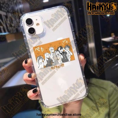 Cute Anime Oya Haikyuu Phone Case For Iphone X / Style 4
