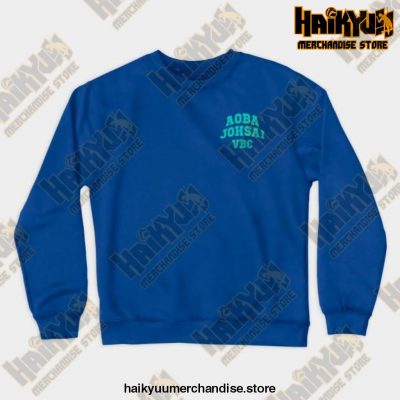 Haikyuu!! - Aoba Johsai Uniform Crewneck Sweatshirt Blue / S