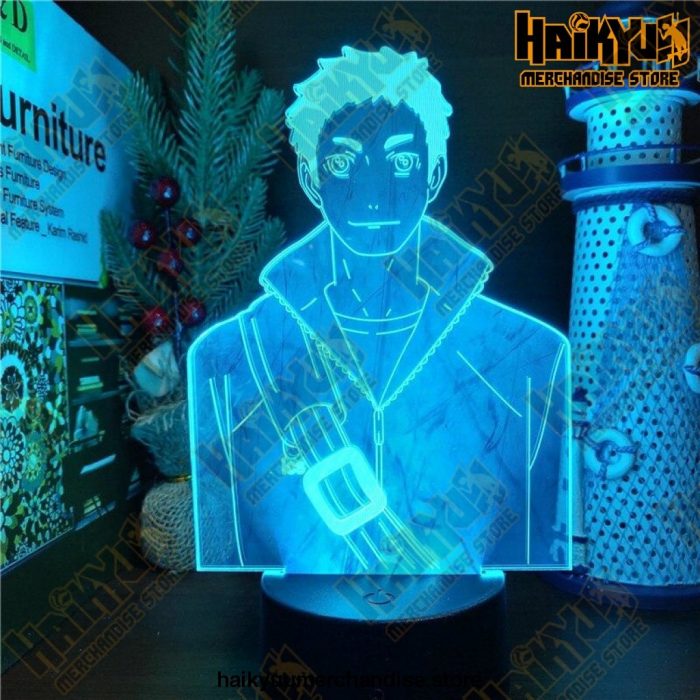 Haikyuu Daichi Sawamura Led 3D Anime Lamp