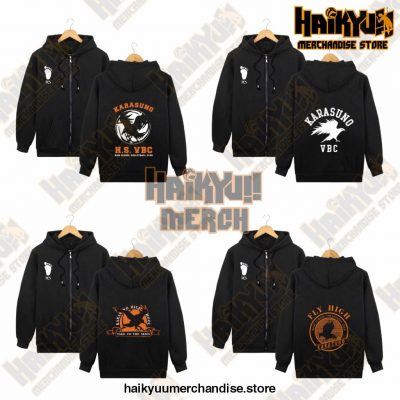 Haikyuu Jacket  Karasuno High School (Multiple Designs) 1 / S Official Haikyuu Jacket Merch
