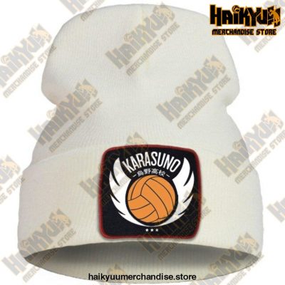 Haikyuu Karasuno High Winter Beanie Beige / China One Size