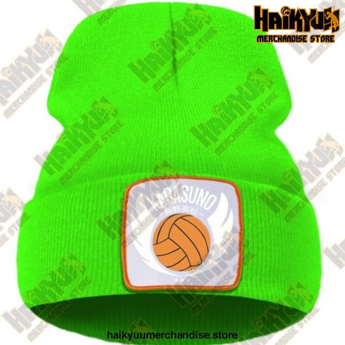 Haikyuu Karasuno High Winter Beanie Green / China One Size