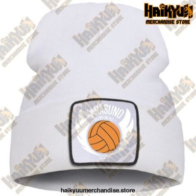 Haikyuu Karasuno High Winter Beanie White / China One Size