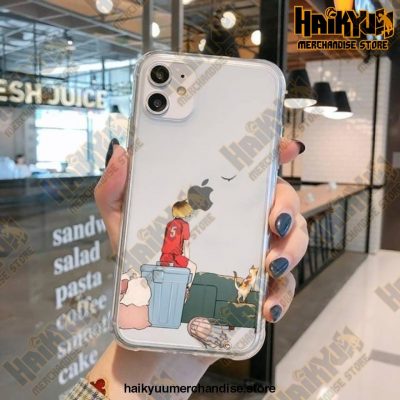 Haikyuu Kenma Kozume Transparent Case For Iphone A7 / Iphone12 12Pro