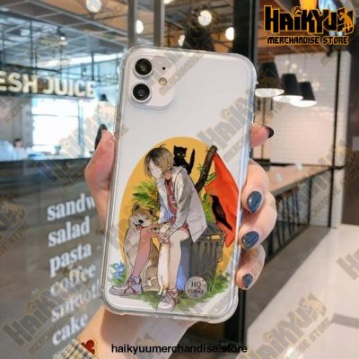 Haikyuu Kenma Kozume Transparent Case For Iphone Style 4 / Iphone12Promax