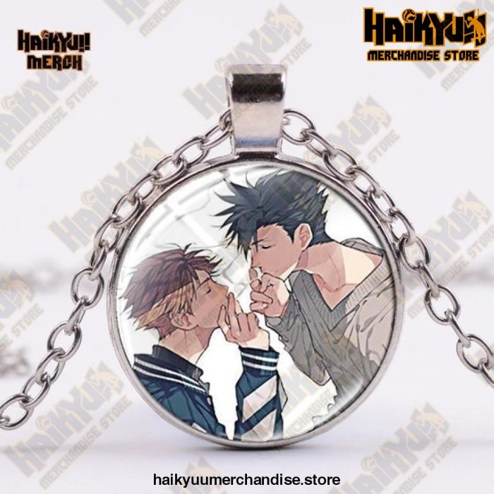 Haikyuu Necklace  Oikawa and Kuroo Copper Official Haikyuu Jewelry Merch