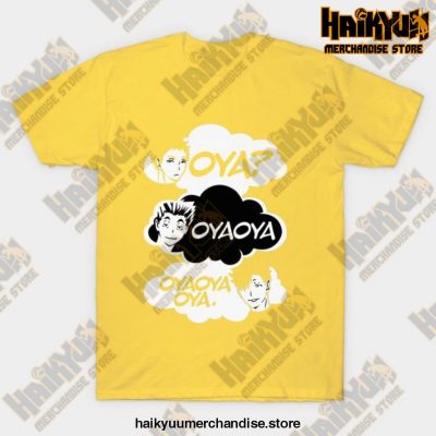Haikyuu Oya Oya! T-Shirt Yellow / S