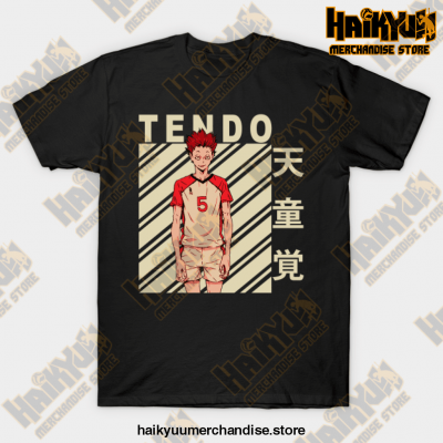 Haikyuu Satori Tendo T-Shirt Black / S