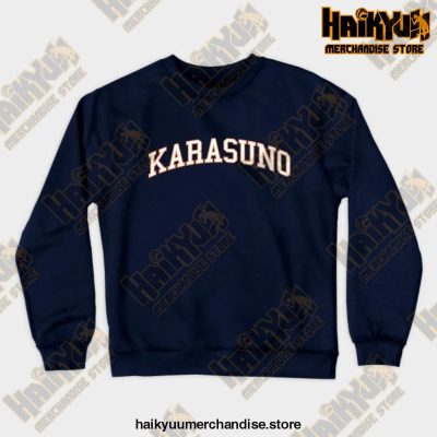 Karasuno Haikyuu Sweatshirt Navy Blue / S