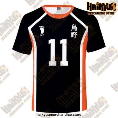 Karasuno High Cosplay T-Shirt 11 / Xxxl
