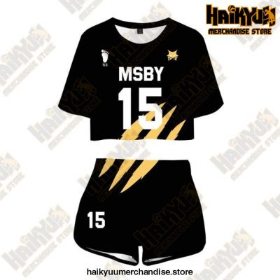 Msby Black Jackal Cosplay Sportswear Jerseys Uniform 15 / M