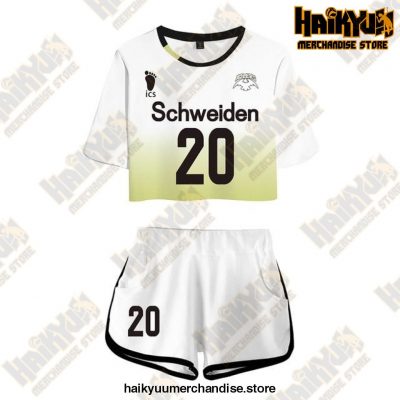 Msby Black Jackal Cosplay Sportswear Jerseys Uniform Schweiden 20 / M