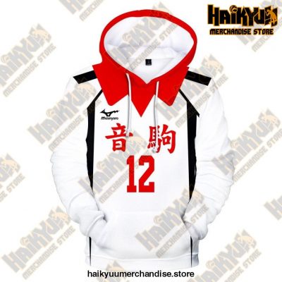 Nekoma High Cosplay Hoodie 12 / S