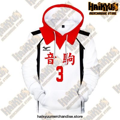 Nekoma High Cosplay Hoodie 3 / S