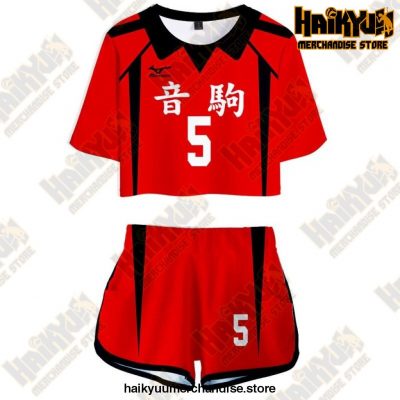 Nekoma High Cosplay Sportswear Jerseys Uniform 5 / S