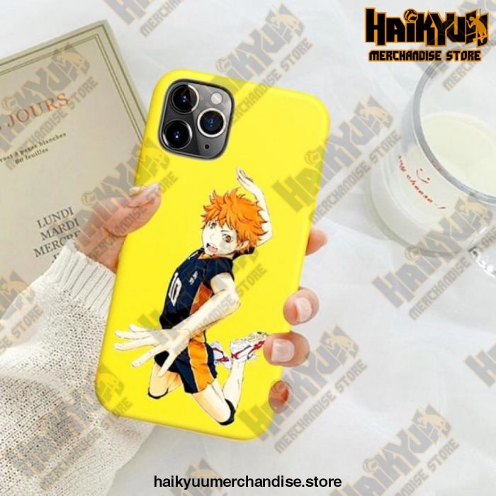 New Haikyuu Anime Yellow Phone Case 11 Pro Max / Y6039E