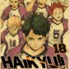 Vintage Anime Haikyuu!! 2021 Retro Poster 42X30 Cm / Q015 20